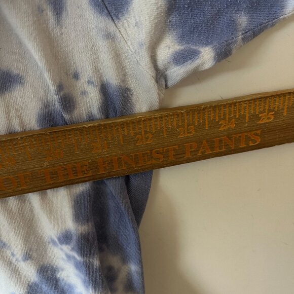 American Flag T Shirt Vintage 90s White Blue Large L Made In USA Graphic Tee - Picture 9 of 15